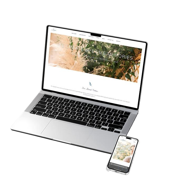 For Good Times – Luxury Event Site Redesign (WordPress)